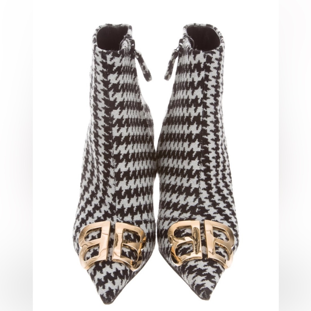 Balenciaga houndstooth ankle booties - Picture 5 of 17